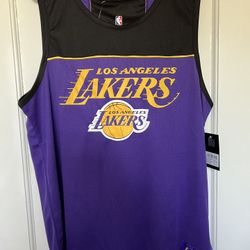 BRAND NEW NBA LA Lakers Basketball Purple Jersey Tank Top Mens Size XL