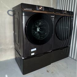 Samsung Front Load Washer & Dryer Set w/ Pedestals – Like New – $1500 OBO