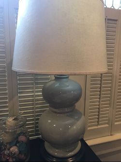 Pottery Barn Alexis Lamp 2 available 75 each for Sale in Tampa FL OfferUp