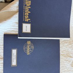 McIntosh MHT100  Integrated Amplifier And MVP851, DVD Player