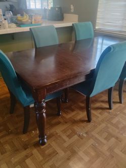 Table with six chairs
