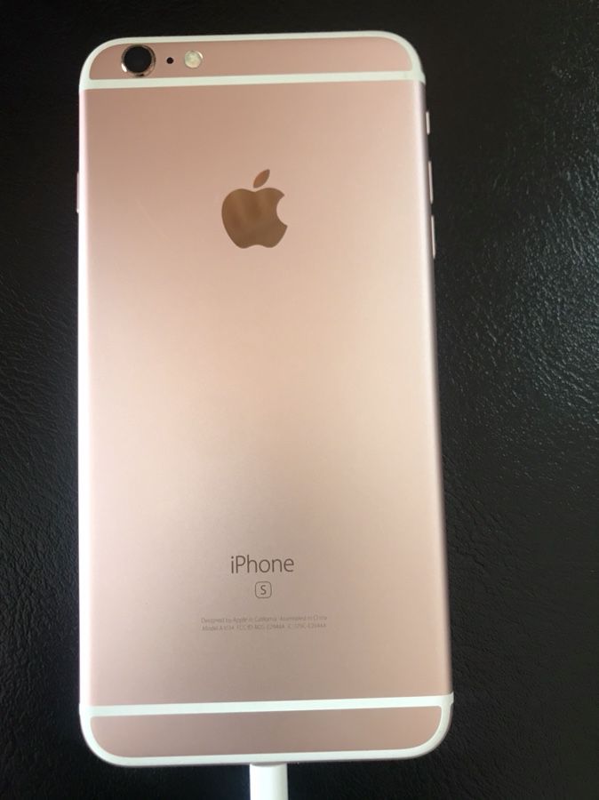 IPhone s6 plus rose gold Unlock