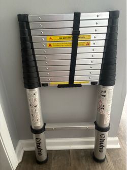 Telescopic Ladder Ohuhu Y17-80100-07 Compact Folding
