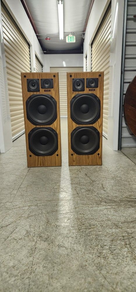 VINTAGE SONY SS U501 way ohm 270W speakers
