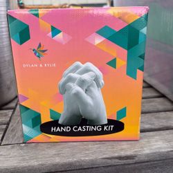 Dylan And Rylie Hand Casting Kit Unopened 