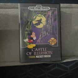 Castle Of Illusion Starting Mickey Mouse (Sega Genesis)