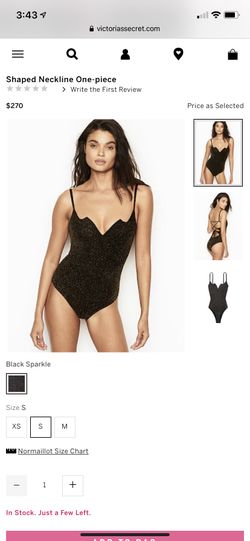Victoria Secret Shaped Neckline One-piece