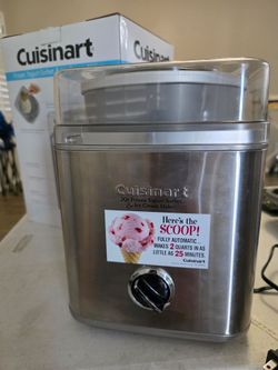Cuisinart 2 qt ice creme maker