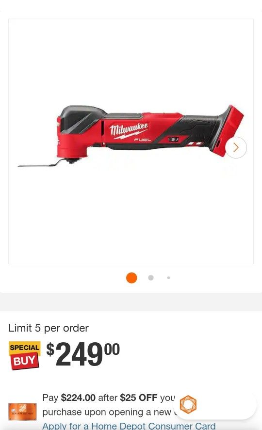 Oscillating Multi-Tool (Tool-Only) Milwaukee 