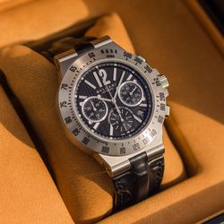 Bvlgari Diagono Automatic Chronograph new box papers Watch