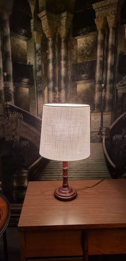Wooden lamp for sale vintage