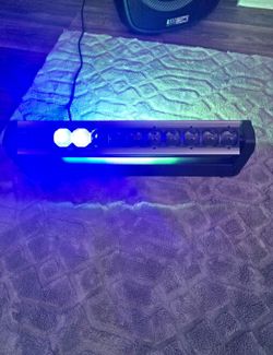 Professional DJ Moving Head Light Bar – RGBW, Double-Sided 360° Wash & Strobe Bar