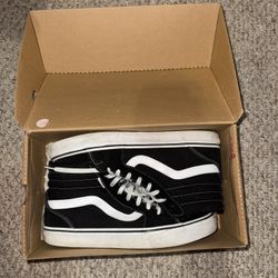 Vans Men’s 10.5 Classic Black/white