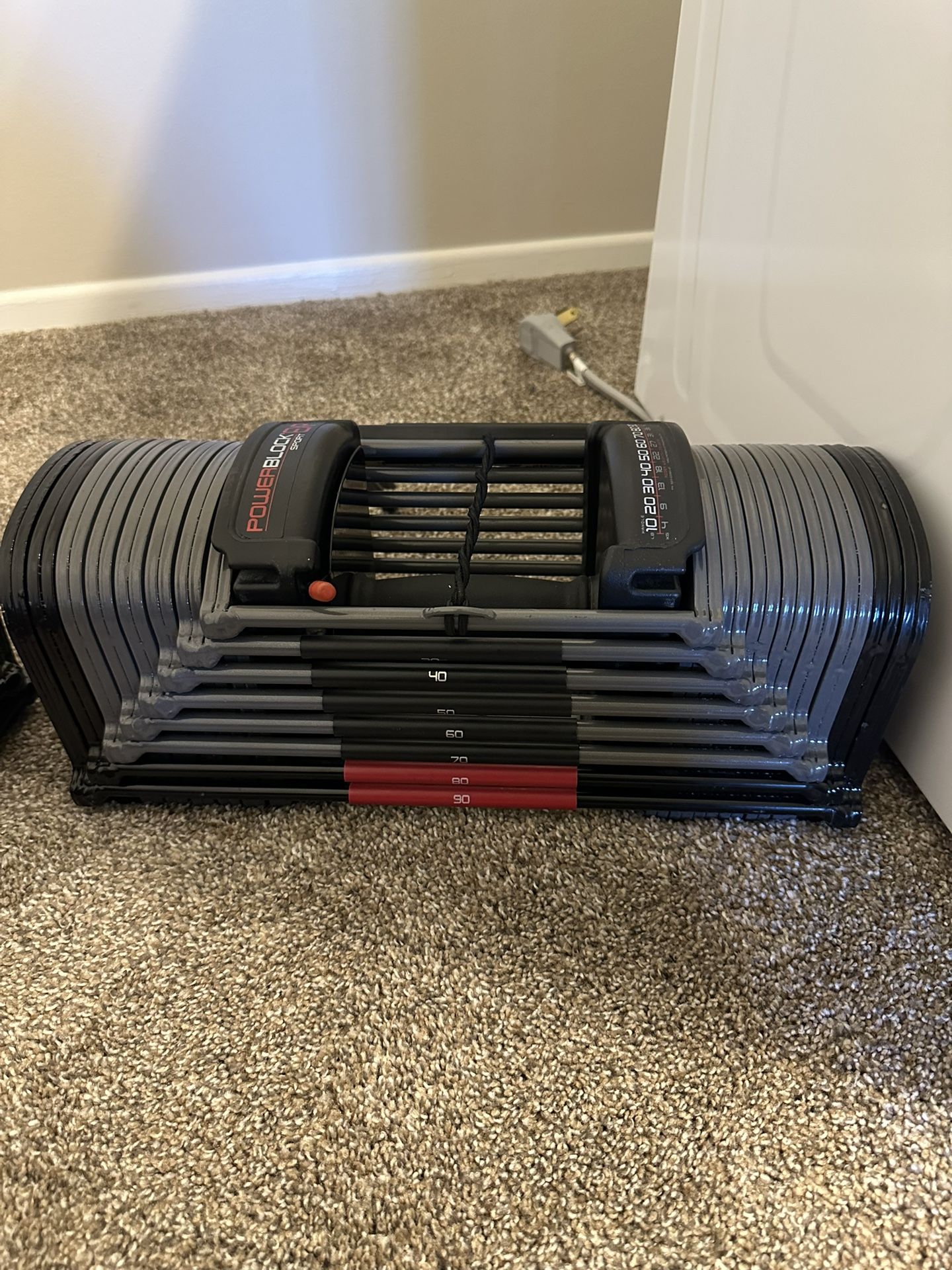 Powerblock Exp Sport Adjustable Dumbbell Up To 90 LB