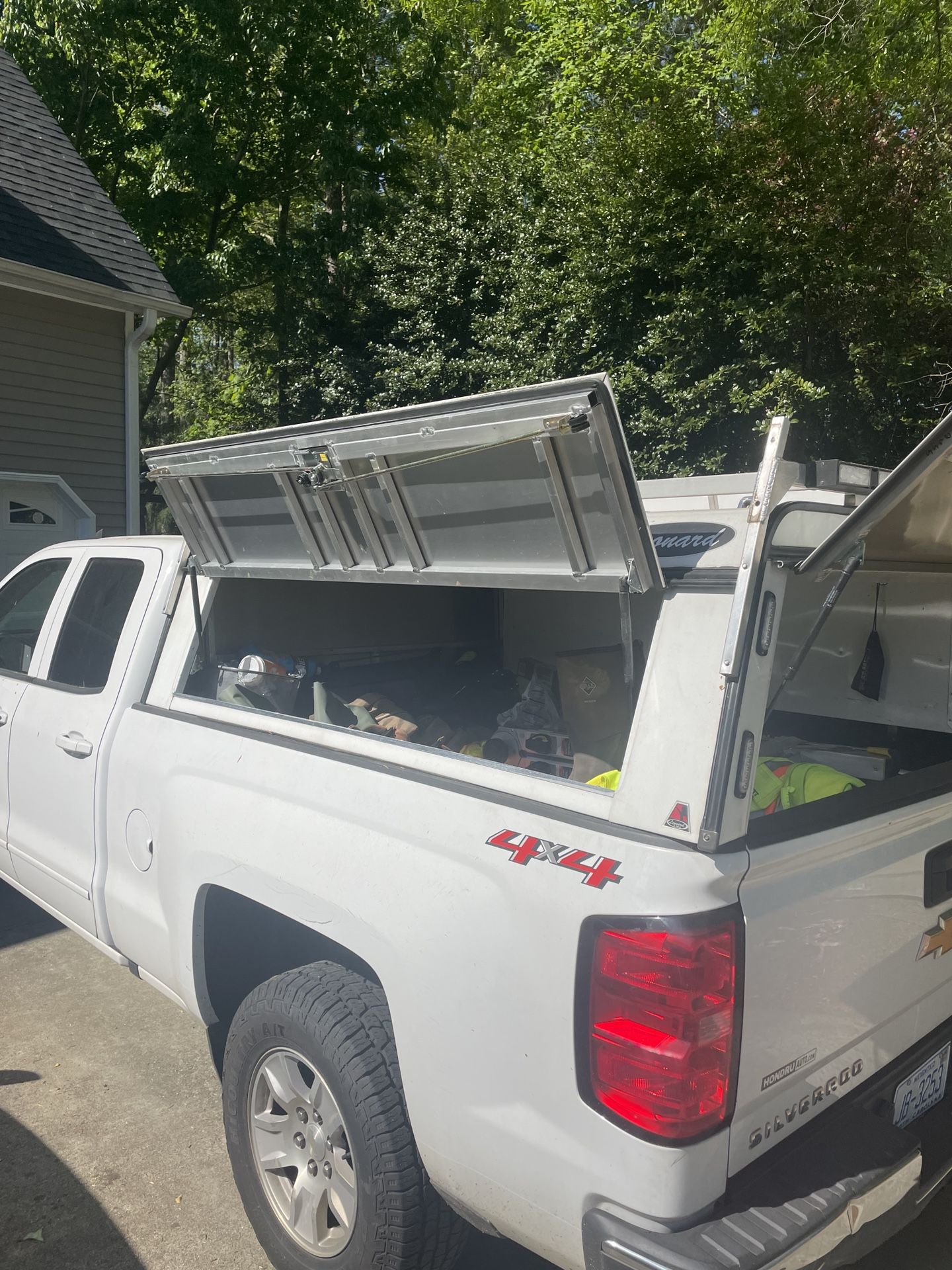 Leer Aluminum Utility Truck Cap And Bed Storage System