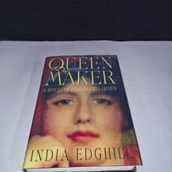 Queenmaker A Novel of King David's Queen by India Edghill Hardcover Vintage Book