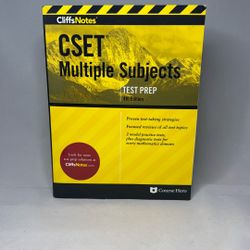 CSET Multiple Subjects Test Prep 4th Edition 