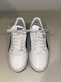 Puma White GV Special Men’s Sz 10.5 Low Top Sneakers ~ Very Good Condition,