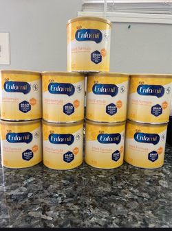 Enfamil Infant Formula 12.5 oz Cans – Lot of 9