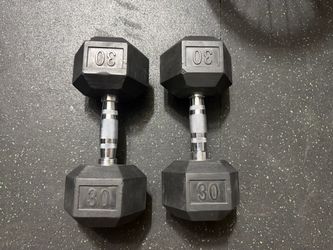 30 LB Hex Dumbbells – Pair- Pending