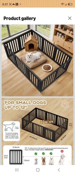Brand new
Dog Playpen Indoor,Puppy