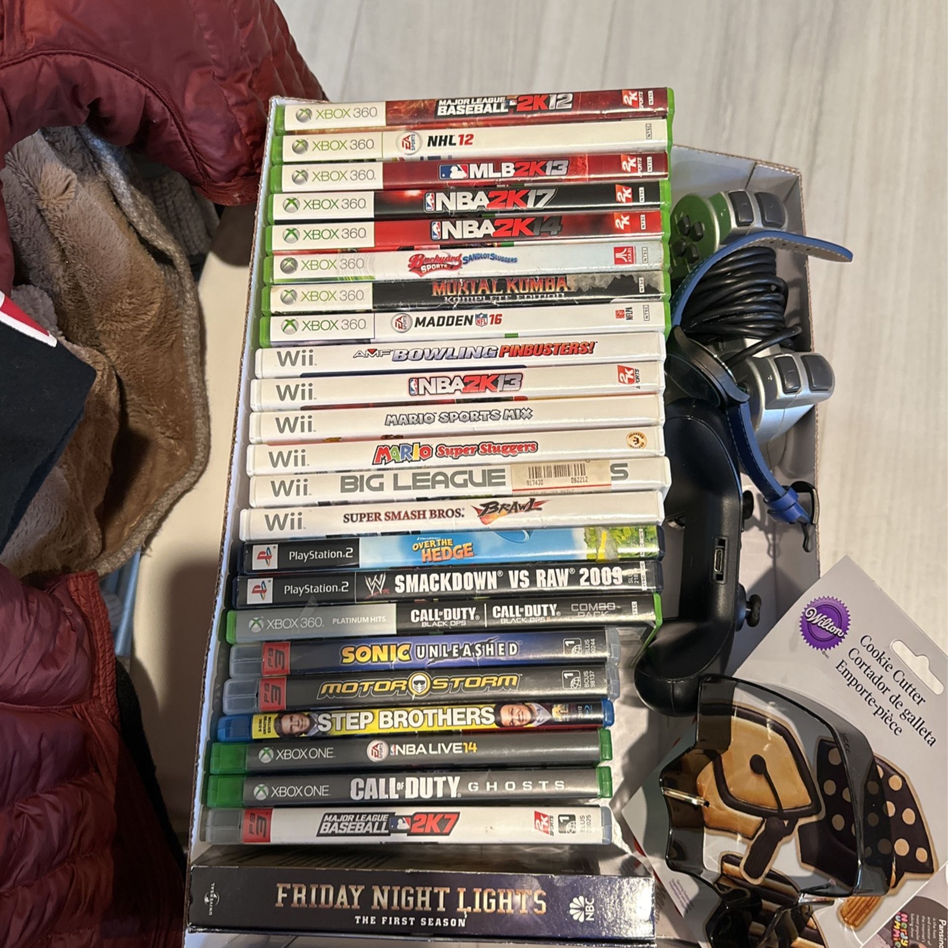 PlayStation, Wii, Xbox 360 Games 