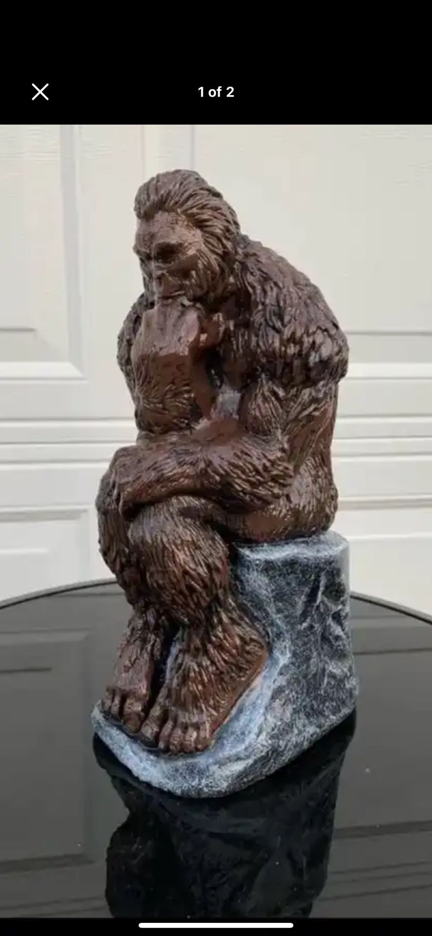 The Bigfoot Thinker Statue