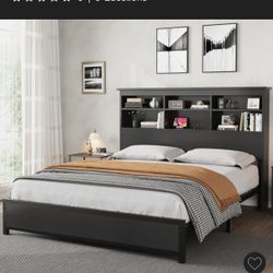 Black Full Size Bed Frame