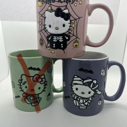Hello Kitty Halloween Mugs