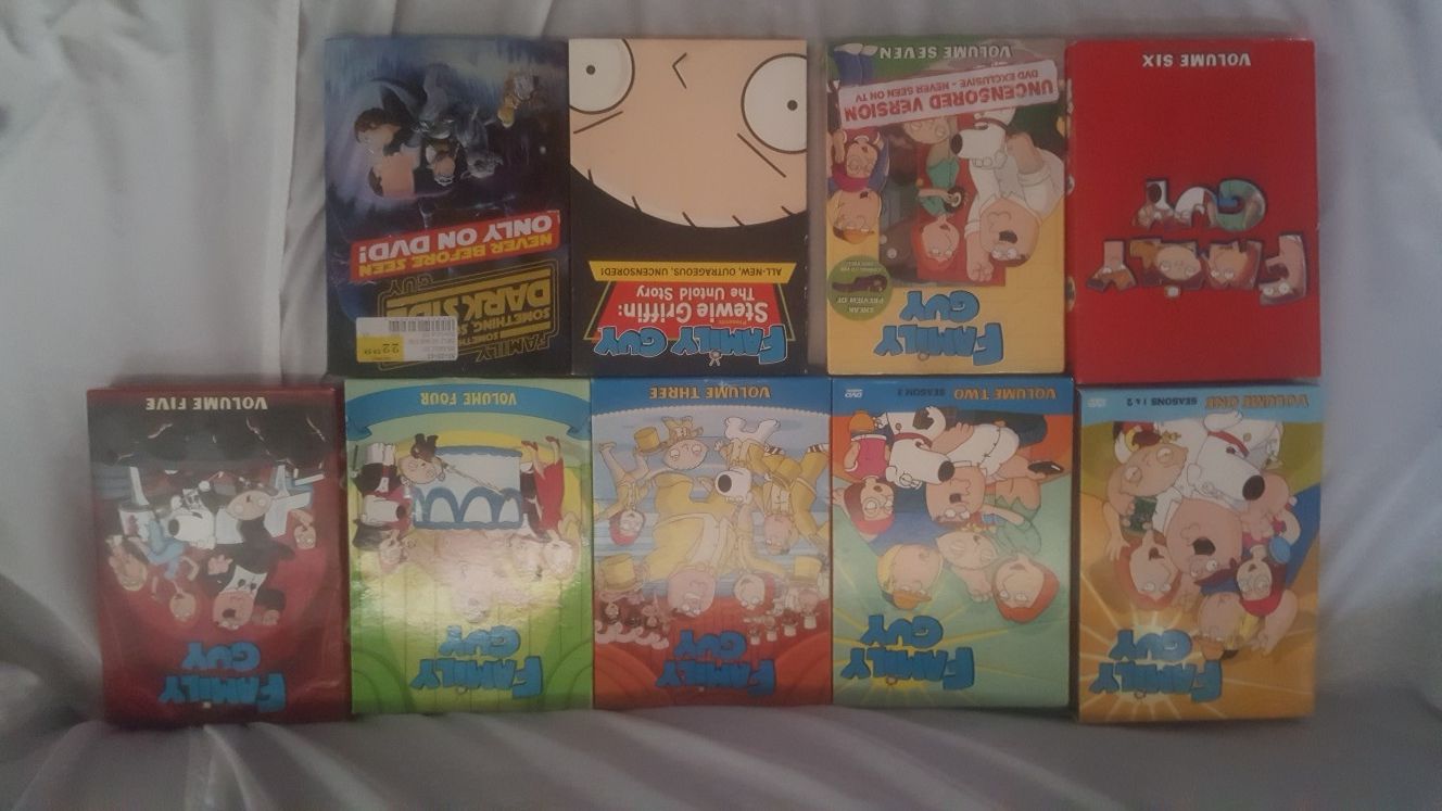 Family Guy Dvds