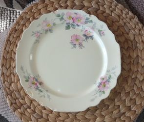 Lido George Canarytone China plate