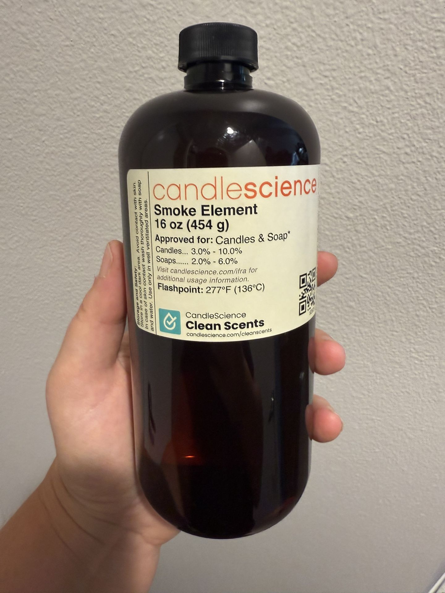 Candle Fragrance Oil - Candle Science - Smoke Element