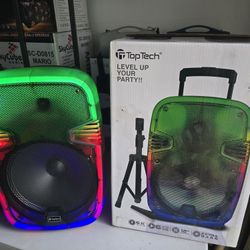 Bocina 12" Bluetooth Portable 