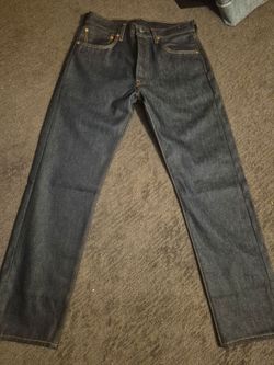 Blue 501 jeans