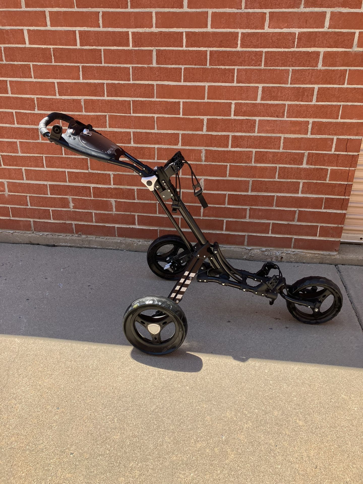 Tour Trek 3 Wheel Golf Push Cart