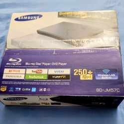 SAMSUNG BD-JM57C Blu-ray DiscPlayer/ DVD  Player