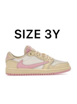 AIR JORDAN 1 LOW OG SP X TRAVIS SCOTT “SHY PINK”