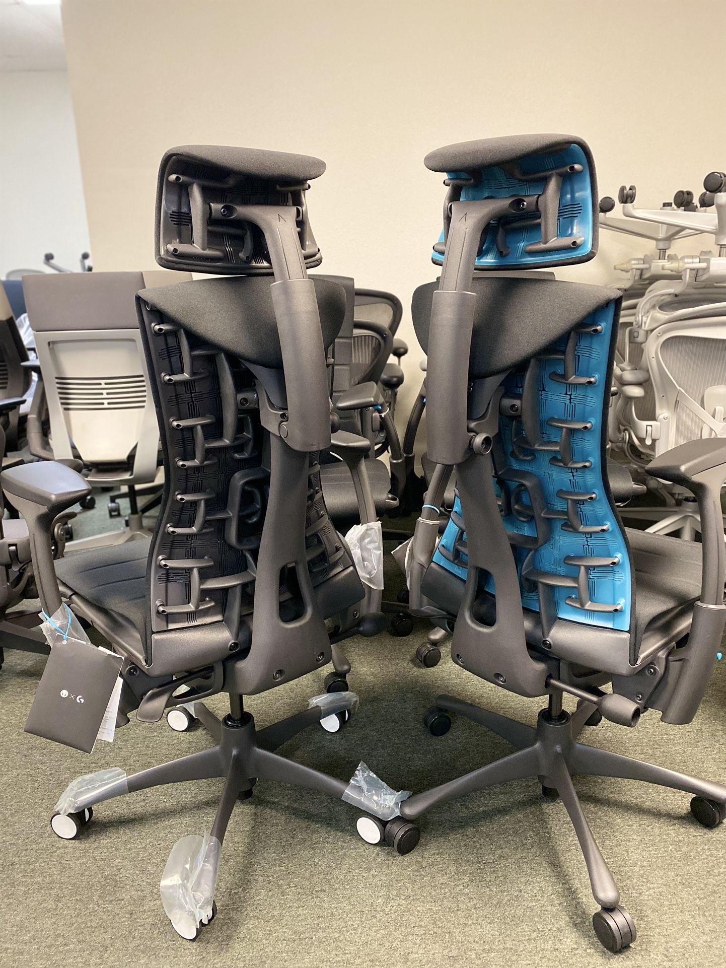 🔥🔥 NEW HERMAN MILLER LOGITECH EMBODY GAMING CHAIRS ✓✓12 YEARS