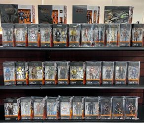 Star Wars Black Series - Mandalorian Series - Initial Release, 1-30, Deluxe, Credit Coll. I can Ship