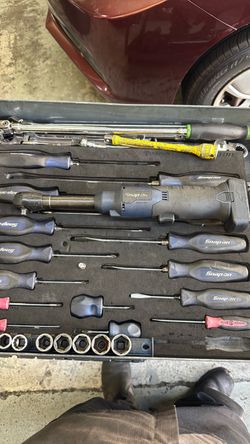 Snap on electric ratchet