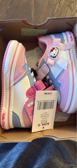 Hello Kitty Kids Sneakers Size 7