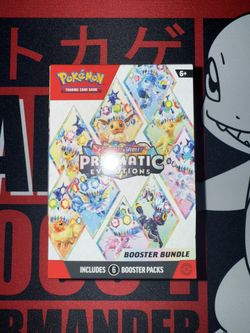 Prismatic Booster Bundle Pokemon TCG