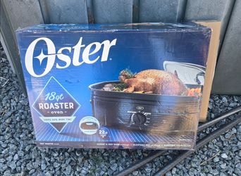 Oster 18qt roaster oven. Open box.