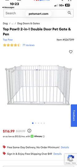 Doggie Gate Or baby Gate