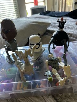 Mixed Lot of Toy Figures and Characters