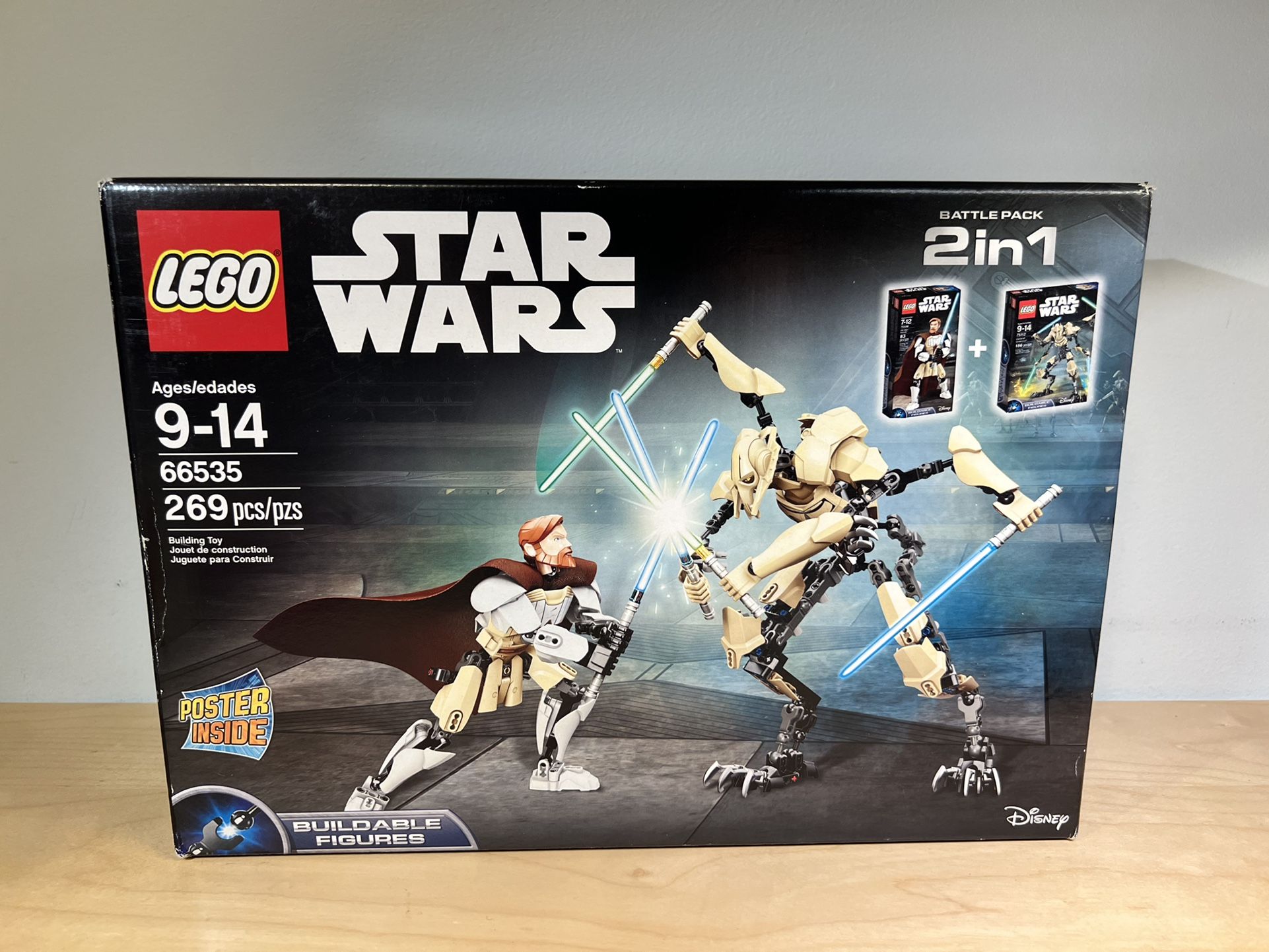 LEGO Star Wars Obi-Wan vs Grievous Battlepack Buildable Figures