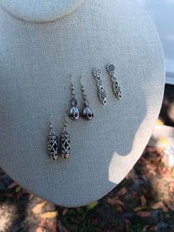 925 silver earring