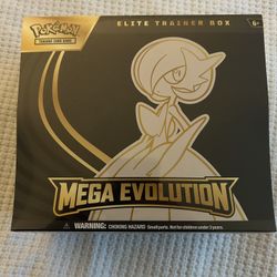 Mega Evolution ETB New Unwrapped from the Pokemon Vending Machine.