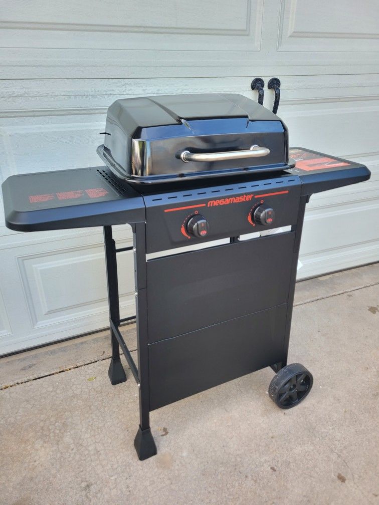 New 2 Burner BBQ Grill/ Asador