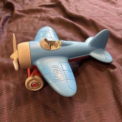 Green Toys Pretend Play Airplane Toy, Blue